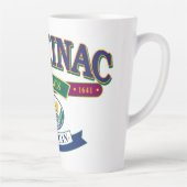 Mackinac Island Michigan Latte Mok (Rechts)
