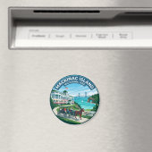 Mackinac Island Michigan Magneet (Insitu (Vaatwasser))
