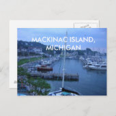 MACKINAC ISLAND, MICHIGAN POST CARD BRIEFKAART (Voorkant / Achterkant)