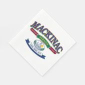 Mackinac Island Michigan Servet (Hoek)