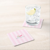 Mackinac Island Paard getrokken koets bruiloft Kartonnen Onderzetters (Insitu)