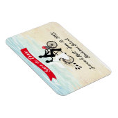 Mackinac Island Save the Date Magnet Magneet (Rechterzijde)