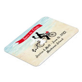 Mackinac Island Save the Date Magnet Magneet (Linkerzijde)