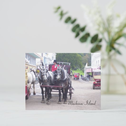 Mackinac Island Series Briefkaart (Staand voorkant)