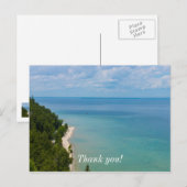 Mackinac Island Skyview Briefkaart (Voorkant / Achterkant)