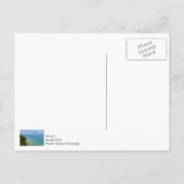Mackinac Island Skyview Briefkaart (Achterkant)