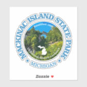 Mackinac Island SP Sticker (Vel)
