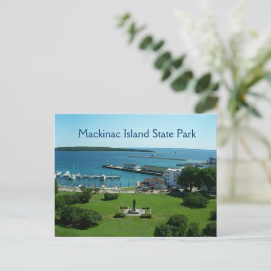 Mackinac Island State Park Briefkaart (Staand voorkant)