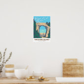 Mackinac Island State Park Michigan Arch Rock Poster (Keuken)