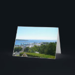 Mackinac Island Uitzicht, Michigan Verenigde State Kaart<br><div class="desc">Mackinac Island Uitzicht, Michigan Verenigde Staten Verjaardag Kaart. Gemakkelijk aan te passen met uw bericht. We namen foto's van de watervallen bezienswaardigheden toen we besloten om een Wisconsin en Michigan loop reis te nemen. Het staatspark heeft een mooie camping en is de op één na grootste van Michigan's staatsparken. De...</div>
