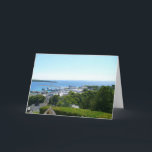 Mackinac Island Uitzicht, Michigan Verenigde State Kaart<br><div class="desc">Mackinac Island Uitzicht, Michigan Verenigde Staten Verjaardag Kaart. Gemakkelijk aan te passen met uw bericht. We namen foto's van de watervallen bezienswaardigheden toen we besloten om een Wisconsin en Michigan loop reis te nemen. Het staatspark heeft een mooie camping en is de op één na grootste van Michigan's staatsparken. De...</div>