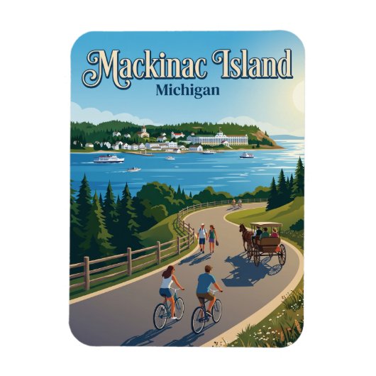Mackinac Island VS Magneet (Verticaal)