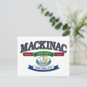 Mackinac-koeler-SVG-[Conver] Briefkaart (Staand voorkant)