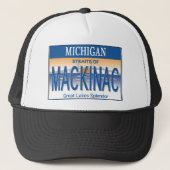 Mackinac-licentie Trucker Pet (Voorkant)