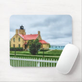 Mackinac Light and Bridge Muismat (Met muis)