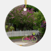 Mackinac Main Street Keramisch Ornament (Voorkant)