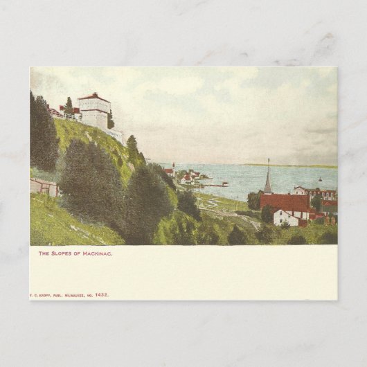  Mackinac Michigan Briefkaart (Voorkant)