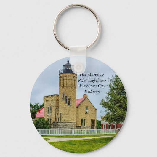 Mackinac Point Light Sleutelhanger (Voorkant)
