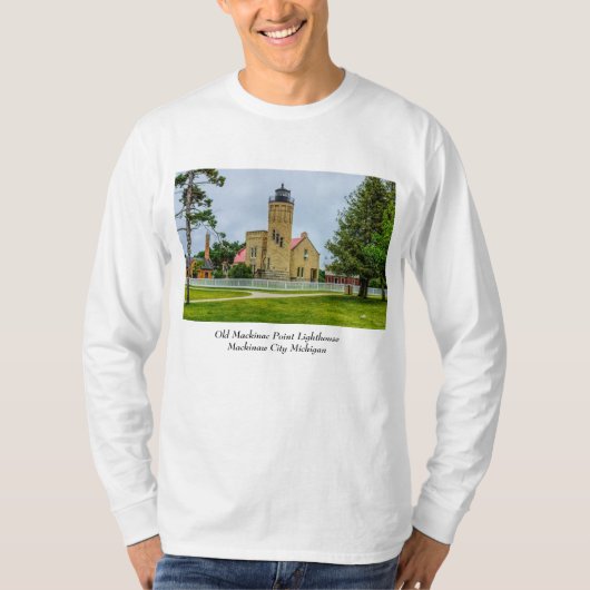 Mackinac Point Light T-shirt (Voorkant)