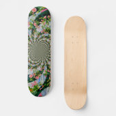Mackinac Roos mandala Persoonlijk Skateboard (Voorkant)