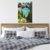 Mackinacs Arch Rock Canvas Afdruk (Insitu (Slaapkamer))