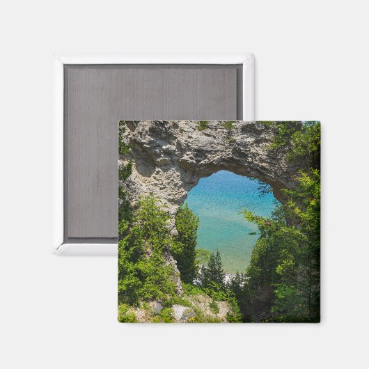 Mackinacs Arch Rock Magneet (Voorkant / Achterkant)