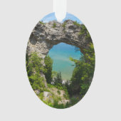 Mackinacs Arch Rock Ornament (voorkant)