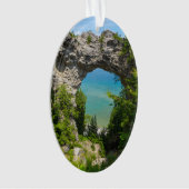 Mackinacs Arch Rock Ornament (voorkant)