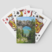 Mackinacs Arch Rock Speelkaarten (Achterkant)