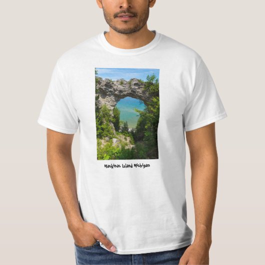 Mackinacs Arch Rock T-shirt (Voorkant)