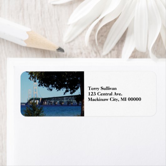 Mackinaw Bridge Etiket (Insitu)