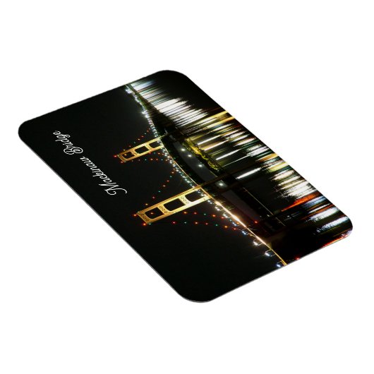 Mackinaw Bridge Flexibele fotomagneet Magneet (Rechterzijde)