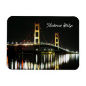 Mackinaw Bridge Flexibele fotomagneet Magneet (Horizontaal)
