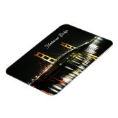 Mackinaw Bridge Flexibele fotomagneet Magneet (Linkerzijde)