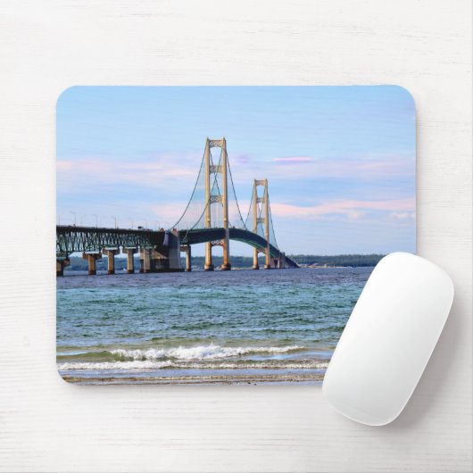 Mackinaw Bridge Mousepad Muismat (Met muis)