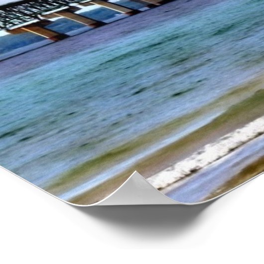 Mackinaw Bridge-Poster Poster (Hoek)