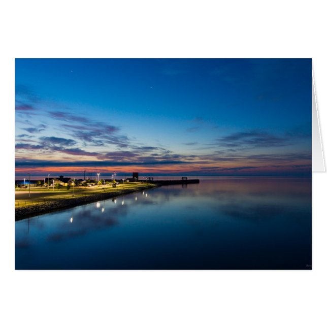 Mackinaw City Dawn (Voorkant Horizontaal)
