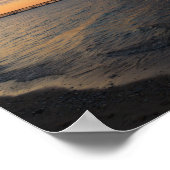 Mackinaw City Dusk Poster (Hoek)