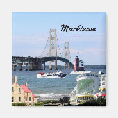 Mackinaw City Magnet (Voorkant)