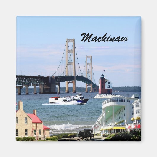Mackinaw City Magnet (Voorkant)