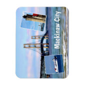 Mackinaw City Magnet Magneet (Verticaal)