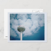 Mackinaw City, MI Water Tower Briefkaart (Voorkant / Achterkant)