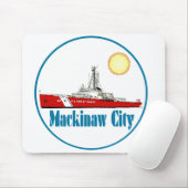 Mackinaw City Michigan Muismat (Met muis)