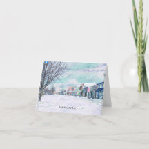 Mackinaw CIty Notitiekaart