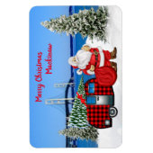 Mackinaw City Refkoelkast kerst Magnet Magneet (Verticaal)