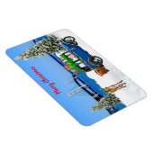 Mackinaw City Refkoelkast kerst Magnet Magneet (Rechterzijde)