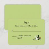 Mackinaw Island RSVP Response Kaart (Voorkant / Achterkant)