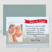 Mackinaw Island Save the Date (Voorkant / Achterkant)