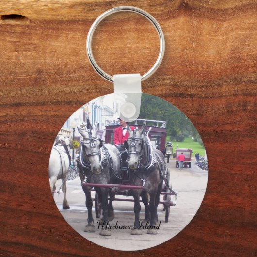 Mackinaw Island Series Sleutelhanger (Voorkant)