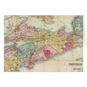 Mackinlay-kaart van de provincie Nova Scotia 2